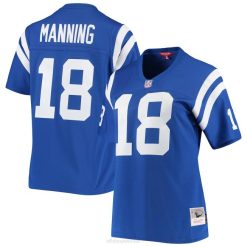 NFL Frauen Indianapolis Colts Peyton Manning Mitchell & Ness Royal 1998 Legacy Replika-Trikot 4R0Z1705 Kleidung
