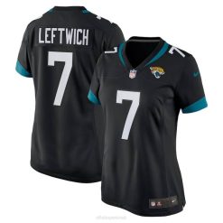 NFL Frauen Jacksonville Jaguars Byron Leftwich Nike Black Alternative Retired Player Game Jersey 4R0Z6449 Kleidung