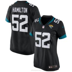 NFL Frauen Jacksonville Jaguars davon Hamilton Nike Black Game Jersey 4R0Z5649 Kleidung