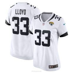 NFL Frauen Jacksonville Jaguars Devin Lloyd Nike weißes Auswärtsspiel-Spielertrikot 4R0Z4047 Kleidung