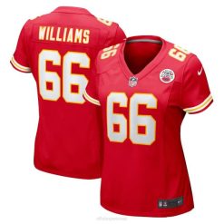 NFL Frauen Kansas City Chiefs Brandon Williams Nike rotes Heimspiel-Spielertrikot 4R0Z4275 Kleidung