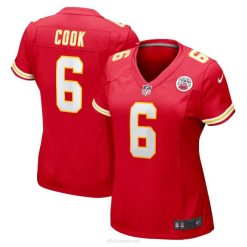 NFL Frauen Kansas City Chiefs Bryan Cook Nike Red Game Spielertrikot 4R0Z2557 Kleidung