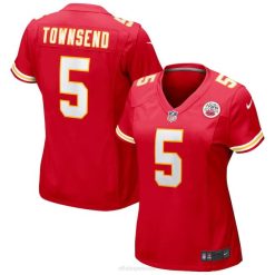 NFL Frauen Kansas City Chiefs Tommy Townsend Nike Red Game Trikot 4R0Z3341 Kleidung