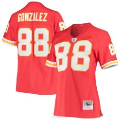 NFL Frauen Kansas City Chiefs Tony Gonzalez Mitchell & Ness rotes Legacy-Replika-Teamtrikot 4R0Z2267 Kleidung