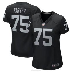 NFL Frauen Las Vegas Raiders Brandon Parker Nike schwarzes Spieltrikot 4R0Z5633 Kleidung