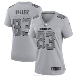 NFL Frauen Las Vegas Raiders Darren Waller Nike Graues Atmosphäre-Mode-Spieltrikot 4R0Z2475 Kleidung