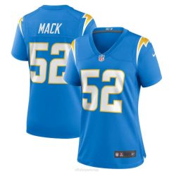 NFL Frauen Los Angeles Chargers Khalil Mack Nike Powder Blue Spieltrikot 4R0Z4805 Kleidung