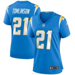 NFL Frauen Los Angeles Chargers Ladainian Tomlinson Nike Powder Blue Game Trikot für pensionierte Spieler 4R0Z4859 Kleidung