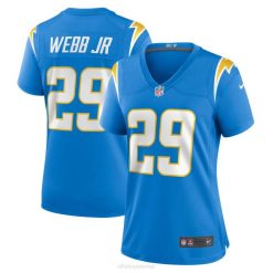 NFL Frauen Los Angeles Chargers Mark Webb Jr. Nike Powder Blue Spieltrikot 4R0Z7105 Kleidung