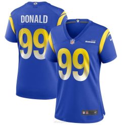 NFL Frauen Los Angeles Rams Aaron Donald Nike Royal Game Spielertrikot 4R0Z2943 Kleidung