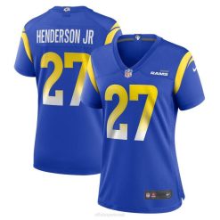 NFL Frauen Los Angeles Rams Darrell Henderson Jr. Nike Royal Spieltrikot 4R0Z5631 Kleidung