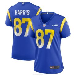NFL Frauen Los Angeles Rams Jacob Harris Nike Royal Game Spielertrikot 4R0Z5727 Kleidung