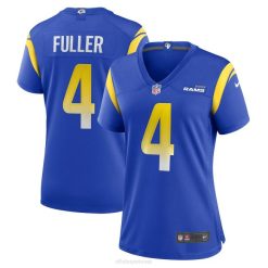 NFL Frauen Los Angeles Rams Jordan Fuller Nike Royal Game Spielertrikot 4R0Z5743 Kleidung