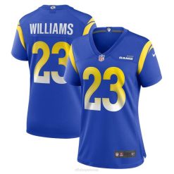 NFL Frauen Los Angeles Rams Kyren Williams Nike Royal Game Spielertrikot 4R0Z4855 Kleidung
