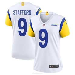 NFL Frauen Los Angeles Rams Matthew Stafford Nike weißes alternatives Spieltrikot 4R0Z4605 Kleidung