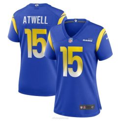 NFL Frauen Los Angeles Rams Tutu Atwell Nike Royal Game Spielertrikot 4R0Z4857 Kleidung