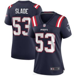 NFL Frauen New England Patriots Chris Slade Nike Navy Game Ruhestandsspielertrikot 4R0Z3967 Kleidung
