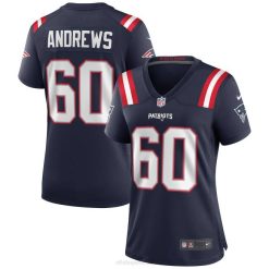 NFL Frauen New England Patriots David Andrews Nike Navy Game Jersey 4R0Z4009 Kleidung