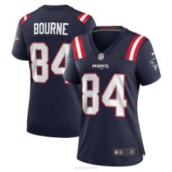 NFL Frauen New England Patriots Kendrick Bourne Nike Navy Game Jersey 4R0Z4007 Kleidung