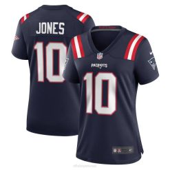 NFL Frauen New England Patriots Mac Jones Nike Navy Spieler-Spieltrikot 4R0Z2077 Kleidung