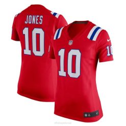 NFL Frauen New England Patriots Mac Jones Nike Red Game Alternative Jersey 4R0Z4585 Kleidung