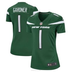 NFL Frauen New York Jets Ahmad Sauce Gardner Nike Green Game Jersey 4R0Z1151 Kleidung