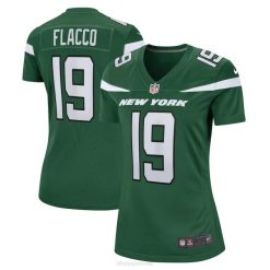 NFL Frauen New York Jets Joe Flacco Nike Gotham Green Player Game Jersey 4R0Z5005 Kleidung