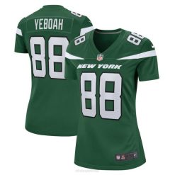 NFL Frauen New York Jets Kenny Yeboah Nike Gotham Green Game Player-Trikot 4R0Z5025 Kleidung