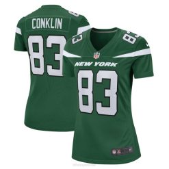 NFL Frauen New York Jets Tyler Conklin Nike Gotham Green Spieltrikot 4R0Z3977 Kleidung
