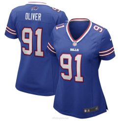 NFL Frauen Nike Ed Oliver Royal Buffalo Bills Spieltrikot 4R0Z3993 Kleidung