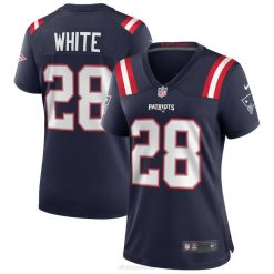 NFL Frauen Nike James White New England Patriots Marine-Spieltrikot 4R0Z5121 Kleidung