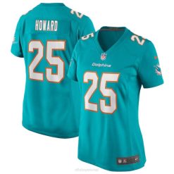 NFL Frauen Nike Xavien Howard Aqua Miami Dolphins Spieltrikot 4R0Z4999 Kleidung