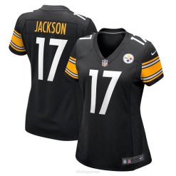 NFL Frauen Pittsburgh Steelers William Jackson Nike schwarzes Game-Spieler-Trikot 4R0Z5965 Kleidung