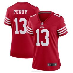 NFL Frauen San Francisco 49ers Brock Purdy Nike Scarlet Game Spielertrikot 4R0Z167 Kleidung