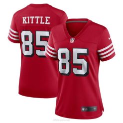 NFL Frauen San Francisco 49ers George Kittle Nike Scarlet Alternative Game Trikot 4R0Z2797 Kleidung