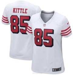 NFL Frauen San Francisco 49ers George Kittle Nike weißes Alternative-Game-Spielertrikot 4R0Z1161 Kleidung