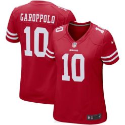 NFL Frauen San Francisco 49ers Jimmy Garoppolo Nike Scarlet Game Spielertrikot 4R0Z445 Kleidung