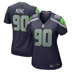 NFL Frauen Seattle Seahawks Bryan Mone Nike College Navy Spieltrikot 4R0Z6535 Kleidung