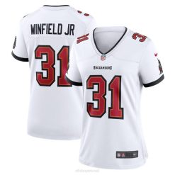 NFL Frauen Tampa Bay Buccaneers Antoine Winfield Jr. Nike weißes Spieltrikot 4R0Z5201 Kleidung