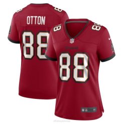 NFL Frauen Tampa Bay Buccaneers Cade Otton Nike Red Game Spielertrikot 4R0Z5785 Kleidung