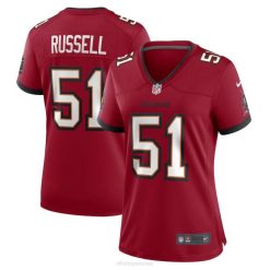 NFL Frauen Tampa Bay Buccaneers J.J. Russell Nike Red Game Spielertrikot 4R0Z4647 Kleidung