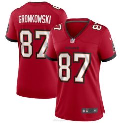 NFL Frauen Tampa Bay Buccaneers Rob Gronkowski Nike rotes Spieltrikot 4R0Z1781 Kleidung