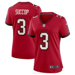 NFL Frauen Tampa Bay Buccaneers Ryan Succop Nike Red Team Game Trikot 4R0Z4645 Kleidung