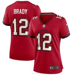 NFL Frauen Tampa Bay Buccaneers Tom Brady Nike rotes Spieltrikot 4R0Z1743 Kleidung