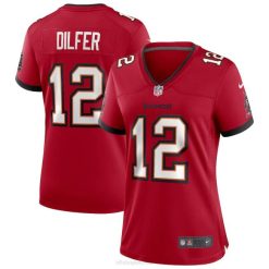 NFL Frauen Tampa Bay Buccaneers Trent Dilfer Nike Red Game Spielertrikot im Ruhestand 4R0Z6277 Kleidung