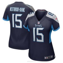 NFL Frauen Tennessee Titans Nick Westbrook-Ikhine Nike Navy Game Player Jersey 4R0Z4929 Kleidung