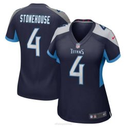 NFL Frauen Tennessee Titans Ryan Stonehouse Nike Navy Game Player-Trikot 4R0Z4931 Kleidung