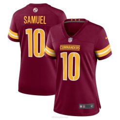 NFL Frauen Washington Commanders Curtis Samuel Nike Burgundy Game Jersey 4R0Z3477 Kleidung