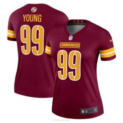 NFL Frauen Washington Commanders jagen junges Nike Burgundy Legend Trikot 4R0Z2927 Kleidung