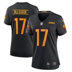 NFL Frauen Washington Commanders Nike Black Alternative Game Spielertrikot 4R0Z1879 Kleidung